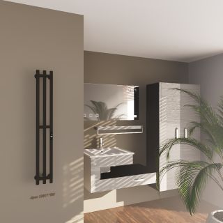 Электрический полотенцесушитель Altasan Арго  Арго12017ЧМ Черный муар 120х17